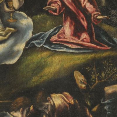 Agony In The Garden El Greco (Domenikos Theotokopoulos) egr1 canvas print