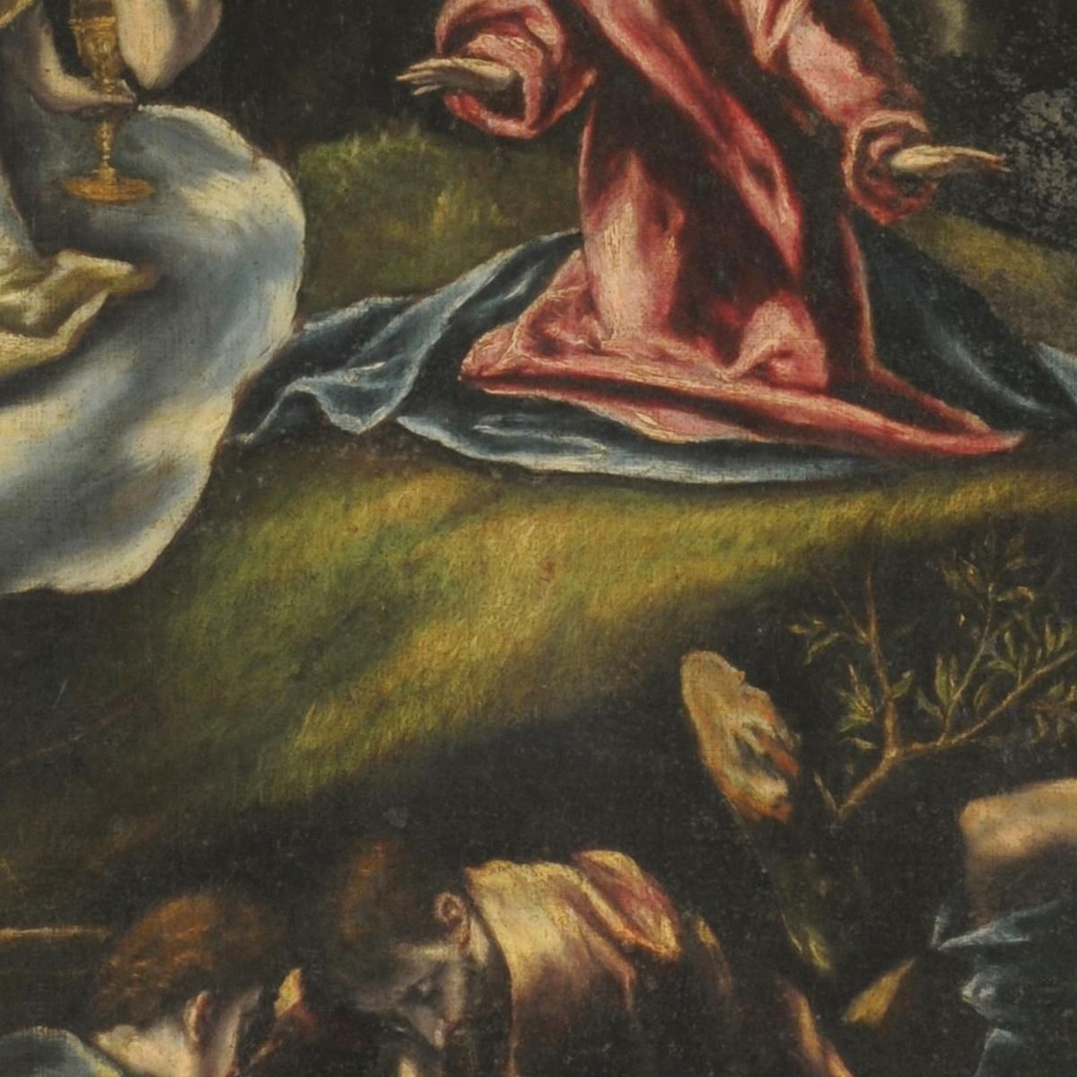 Agony In The Garden El Greco (Domenikos Theotokopoulos) egr1 canvas print