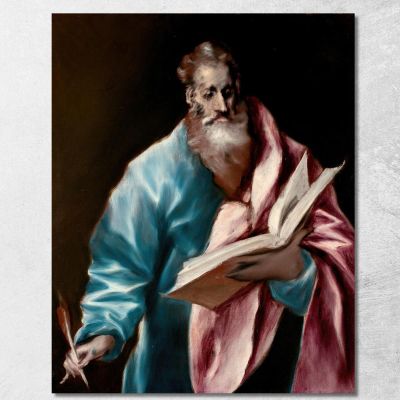 Apostle Saint Matthew El Greco (Domenikos Theotokopoulos) egr2 canvas print 