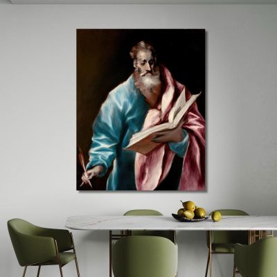Apostle Saint Matthew El Greco (Domenikos Theotokopoulos) egr2 canvas print 