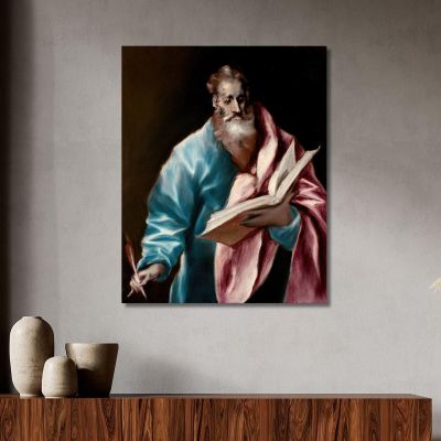 Apostle Saint Matthew El Greco (Domenikos Theotokopoulos) egr2 canvas print 