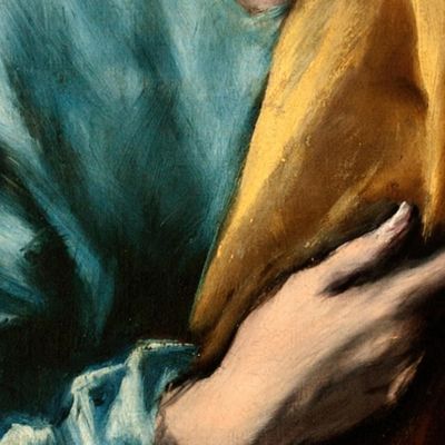 Apostle Saint Peter El Greco (Domenikos Theotokopoulos) egr4 canvas print