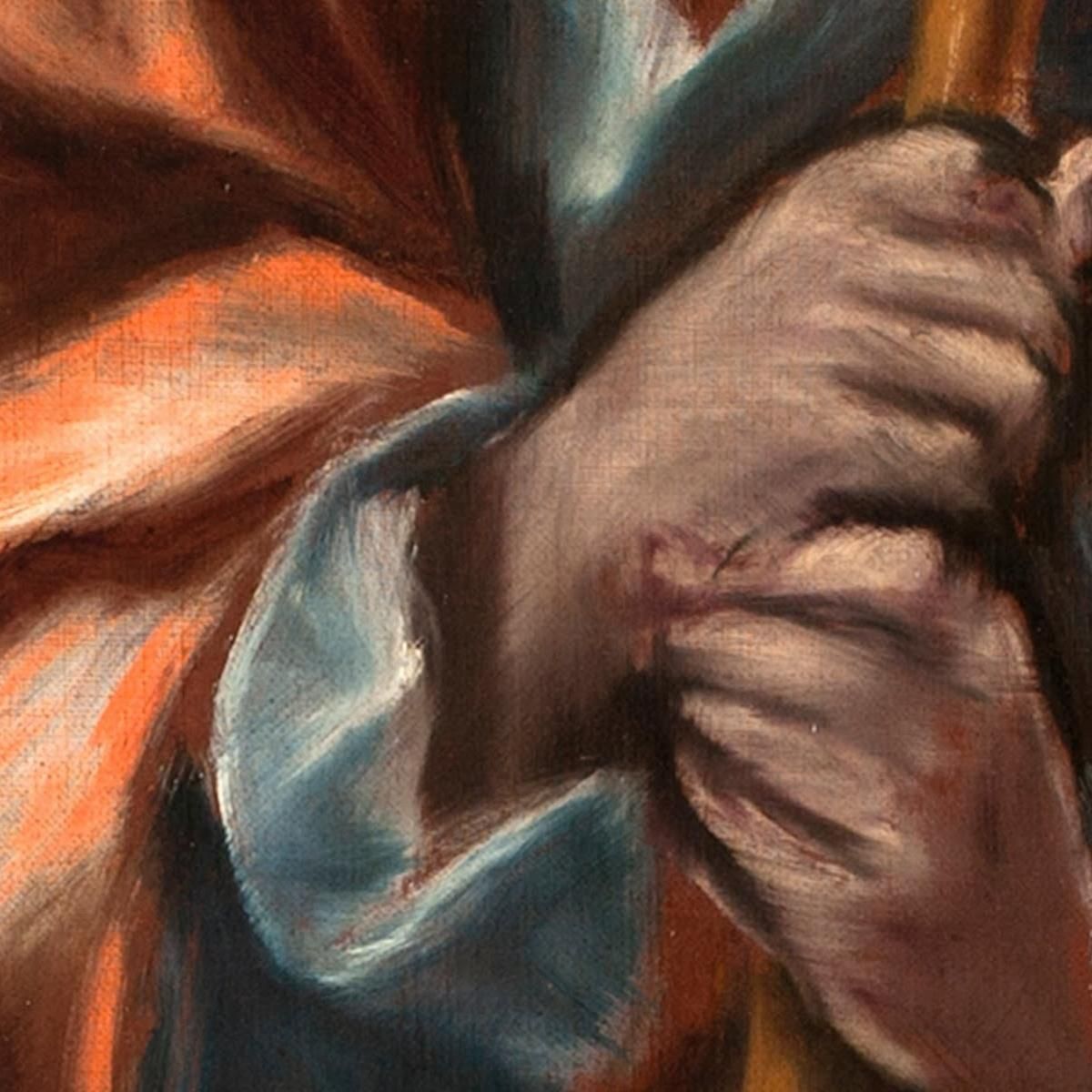 Apostle St Thaddeus Jude El Greco (Domenikos Theotokopoulos) egr6 canvas print