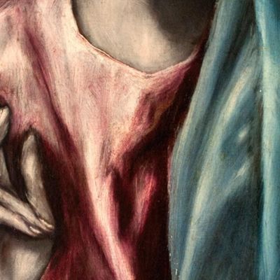 Christ As Saviour El Greco (Domenikos Theotokopoulos) egr10 canvas print