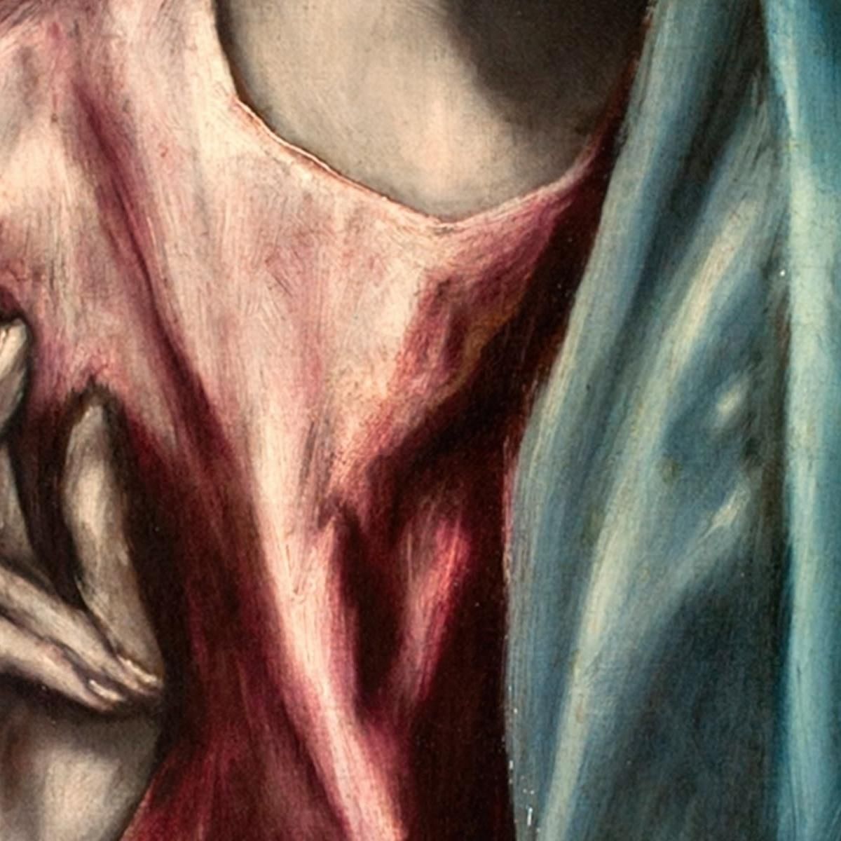 Christ As Saviour El Greco (Domenikos Theotokopoulos) egr10 canvas print