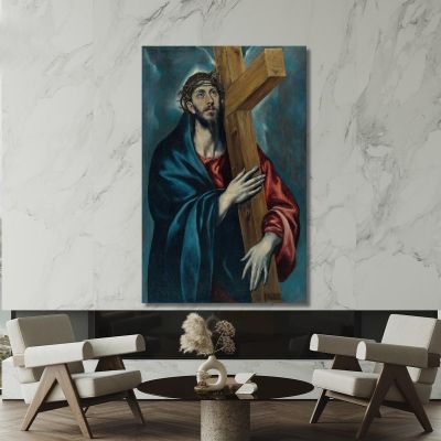 Christ Carrying The Cross 2 El Greco (Domenikos Theotokopoulos) egr12 canvas print 