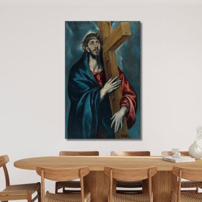 Christ Carrying The Cross 2 El Greco (Domenikos Theotokopoulos) egr12 canvas print 
