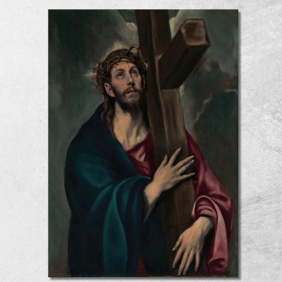 Christ Carrying The Cross El Greco (Domenikos Theotokopoulos) egr13 canvas print 