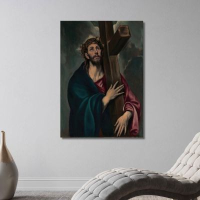 Christ Carrying The Cross El Greco (Domenikos Theotokopoulos) egr13 canvas print 