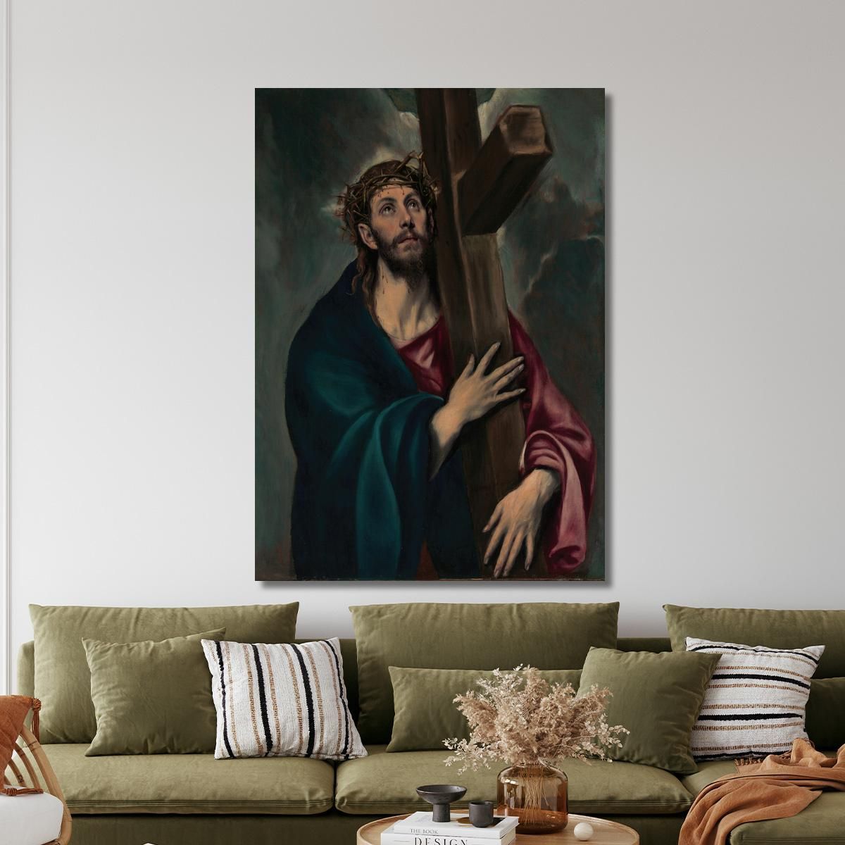Christ Carrying The Cross El Greco (Domenikos Theotokopoulos) egr13 canvas print 