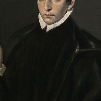 Portrait Of A Young Man Traditionally Identified As Saint Aloysius (Luigi) Gonzaga El Greco (Domenikos Theotokopoulos) egr26 ca