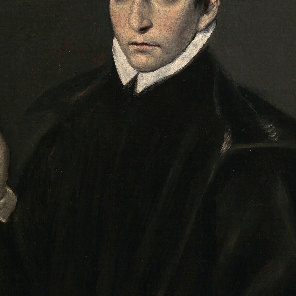 Portrait Of A Young Man Traditionally Identified As Saint Aloysius (Luigi) Gonzaga El Greco (Domenikos Theotokopoulos) egr26 ca