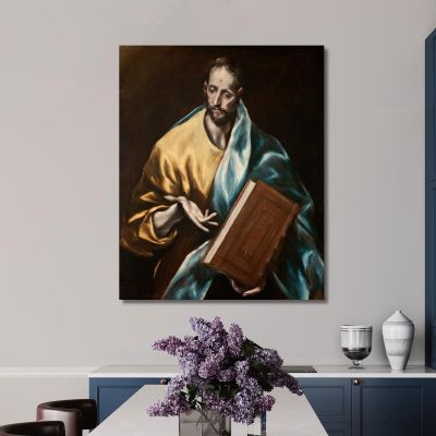 St. James The Less El Greco (Domenikos Theotokopoulos) egr46 canvas print 