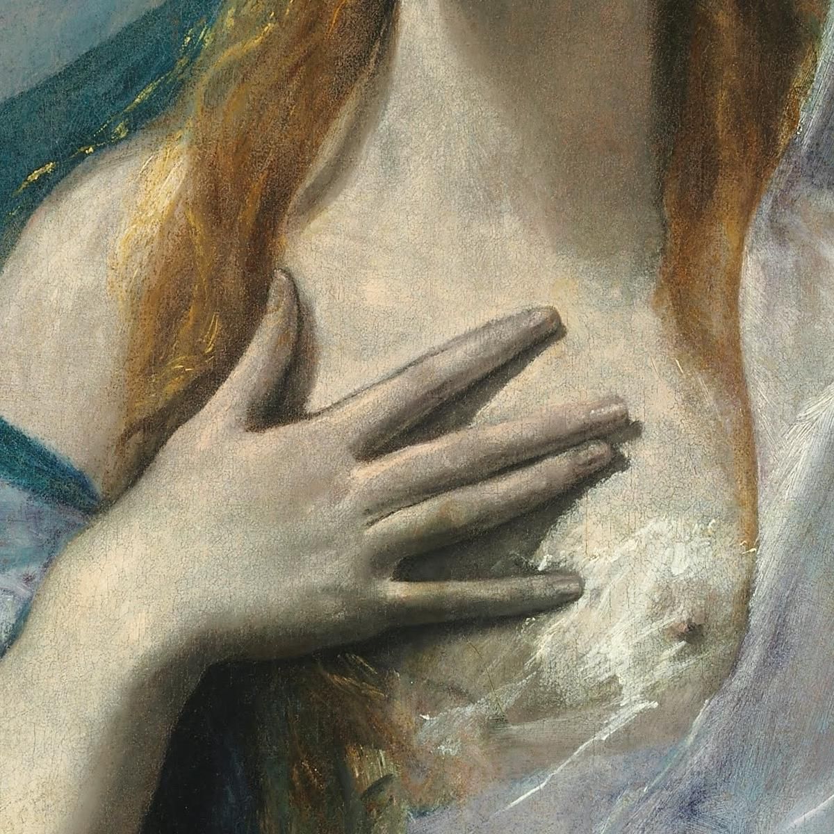 The Penitent Magdalene El Greco (Domenikos Theotokopoulos) egr62 canvas print
