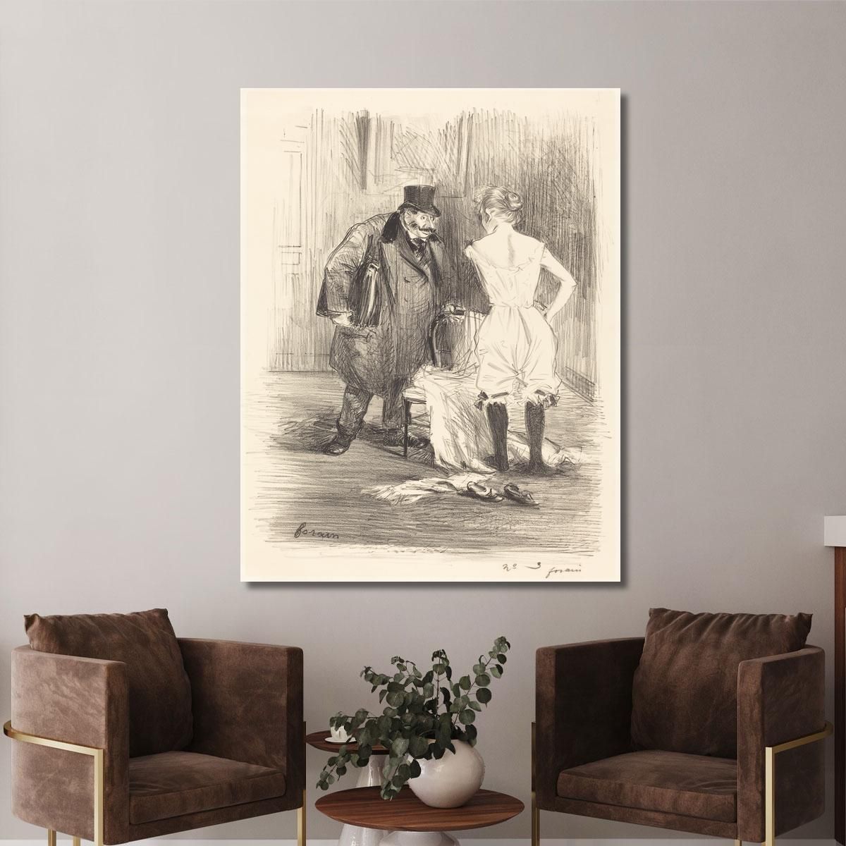 A Seizure Jean-Louis Forain jfr2 canvas print 