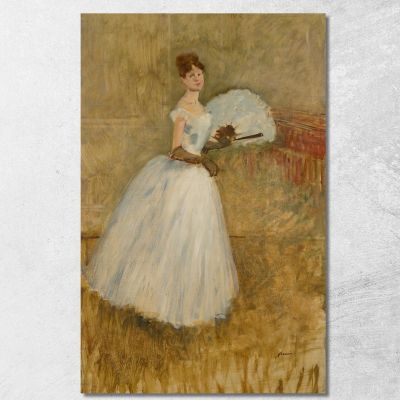 Isa Tyde The Beautiful Irishwoman Jean-Louis Forain jfr31 canvas print 