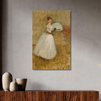 Isa Tyde The Beautiful Irishwoman Jean-Louis Forain jfr31 canvas print 