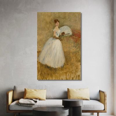 Isa Tyde The Beautiful Irishwoman Jean-Louis Forain jfr31 canvas print 