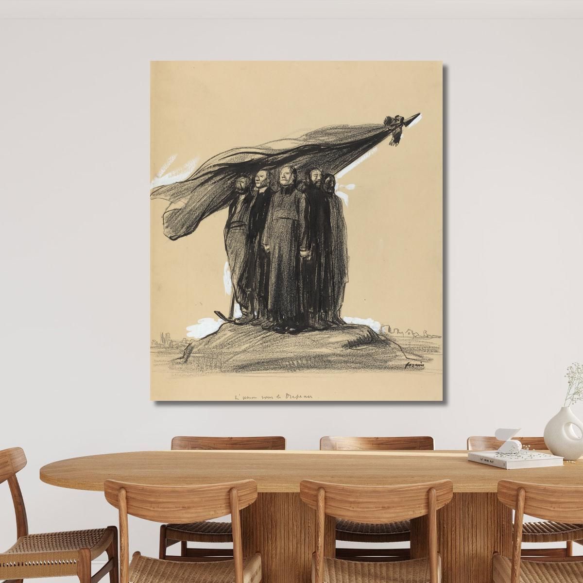 Union Under The Flag Jean-Louis Forain jfr37 canvas print 