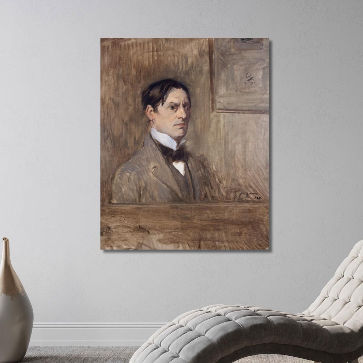 Self-Portrait Jean-Louis Forain jfr45 canvas print 