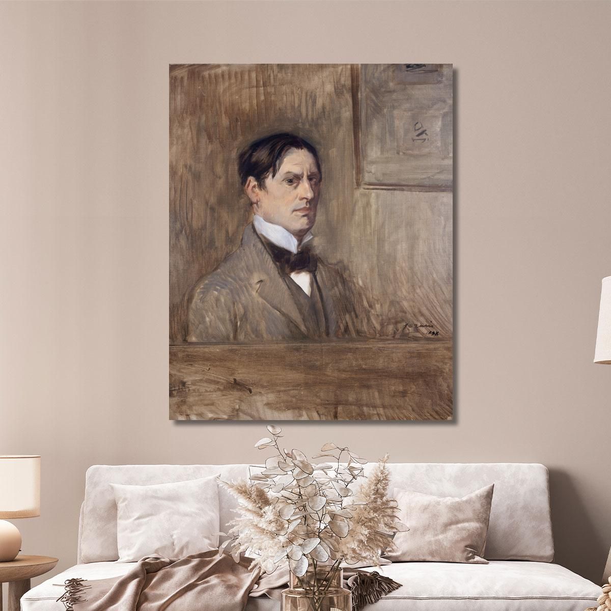 Self-Portrait Jean-Louis Forain jfr45 canvas print 