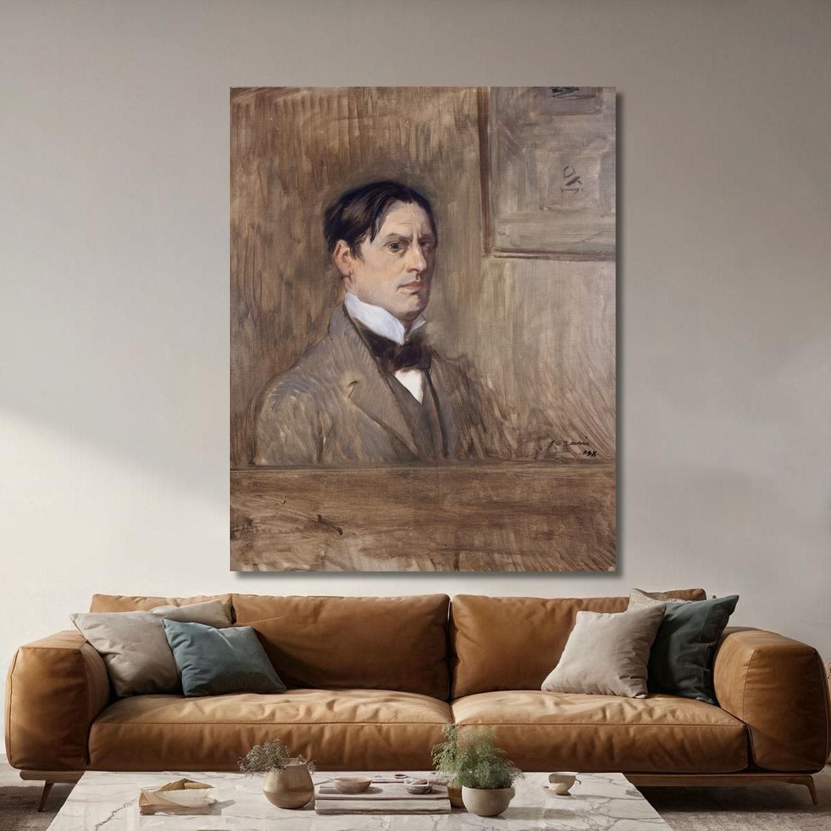 Self-Portrait Jean-Louis Forain jfr45 canvas print 