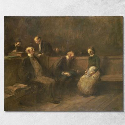 The Petition Jean-Louis Forain jfr53 canvas print 