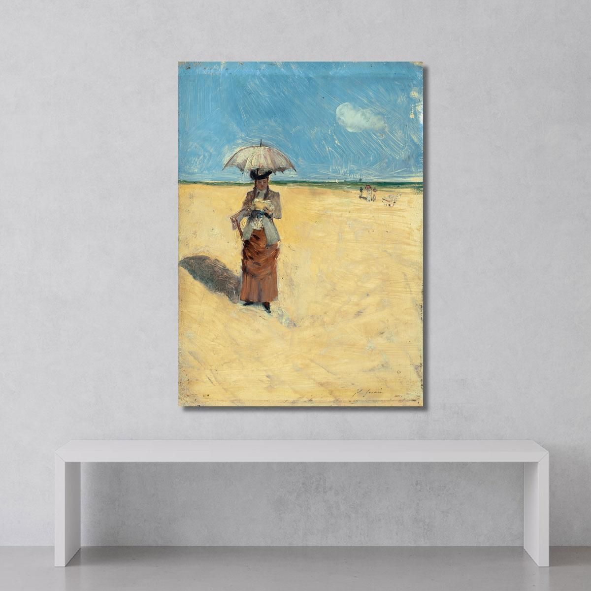 Walk In The Sun Jean-Louis Forain jfr63 canvas print 