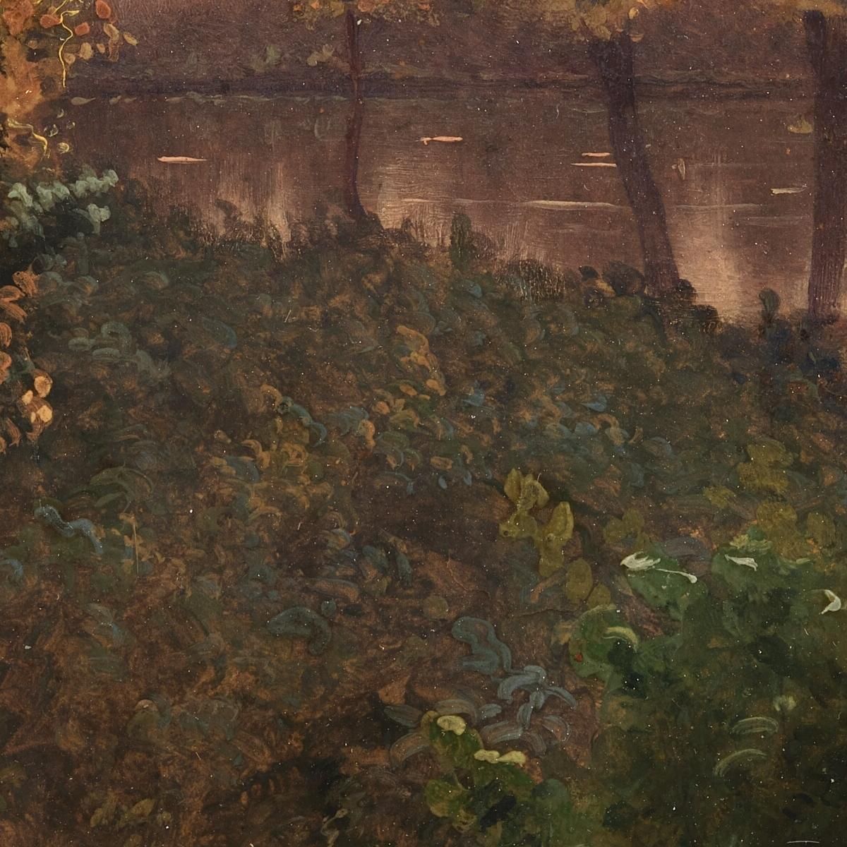 Evening On A Rocky Shore. View From Monte Sant'Angelo Johan Christian Dahl jcd16 canvas print