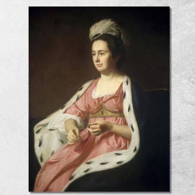 Abigail Smith Babcock Mrs. Adam Babcock John Singleton Copley jsg2 canvas print 