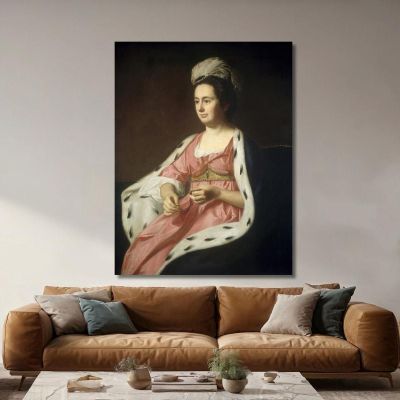 Abigail Smith Babcock Mrs. Adam Babcock John Singleton Copley jsg2 canvas print 