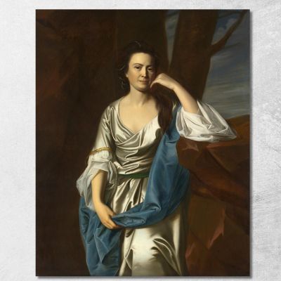 Catherine Greene John Singleton Copley jsg6 canvas print 
