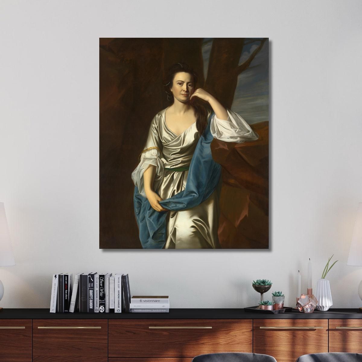 Catherine Greene John Singleton Copley jsg6 canvas print 