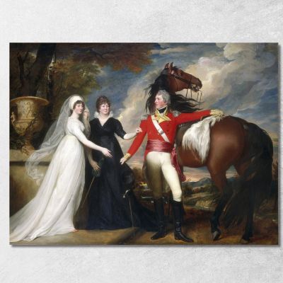 Colonel William Fitch And His Sisters Sarah And Ann Fitch John Singleton Copley jsg8 canvas print 