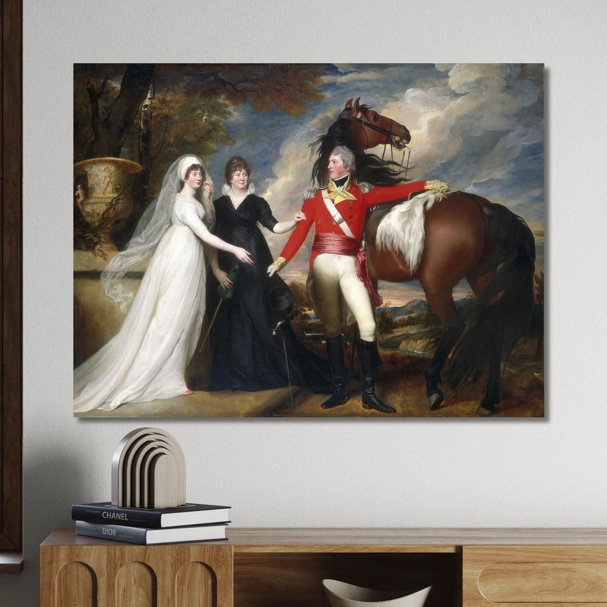 Colonel William Fitch And His Sisters Sarah And Ann Fitch John Singleton Copley jsg8 canvas print 