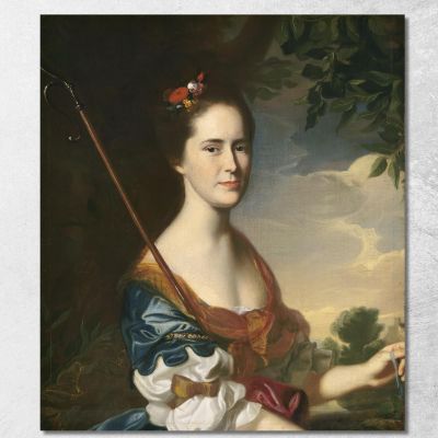Elizabeth Gray Otis Mrs. Samuel Alleyne Otis John Singleton Copley jsg11 canvas print 
