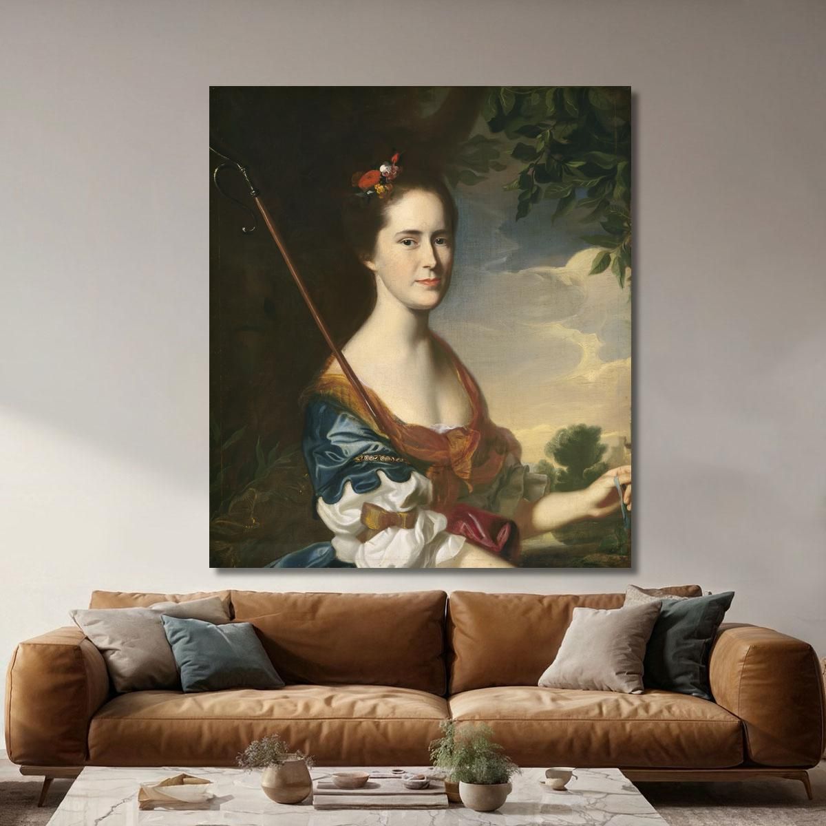 Elizabeth Gray Otis Mrs. Samuel Alleyne Otis John Singleton Copley jsg11 canvas print 