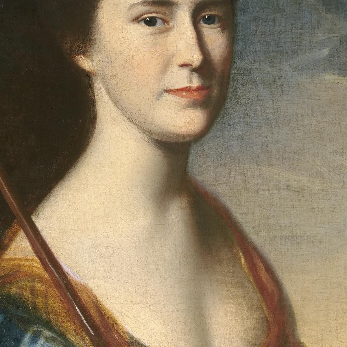 Elizabeth Gray Otis Mrs. Samuel Alleyne Otis John Singleton Copley jsg11 canvas print