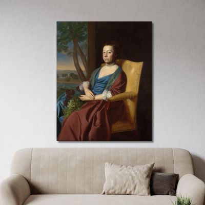 Elizabeth Storer Smith John Singleton Copley jsg14 canvas print 