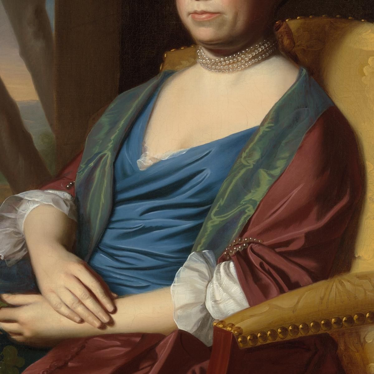 Elizabeth Storer Smith John Singleton Copley jsg14 canvas print