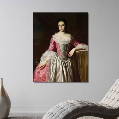 Eunice Dennie Burr John Singleton Copley jsg17 canvas print 