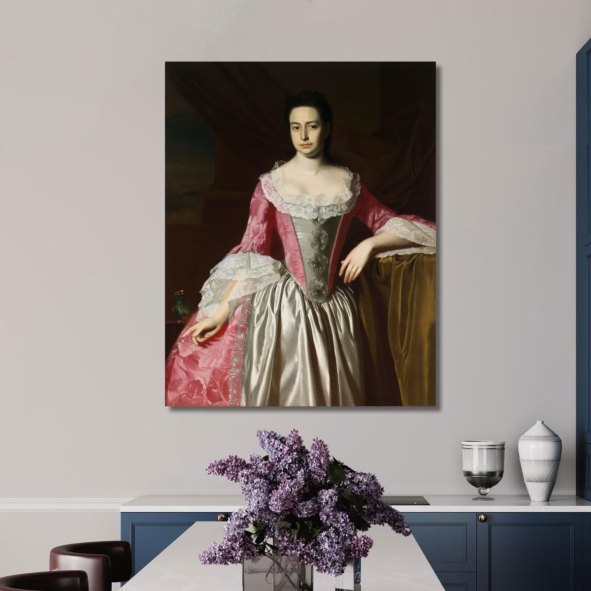 Eunice Dennie Burr John Singleton Copley jsg17 canvas print 