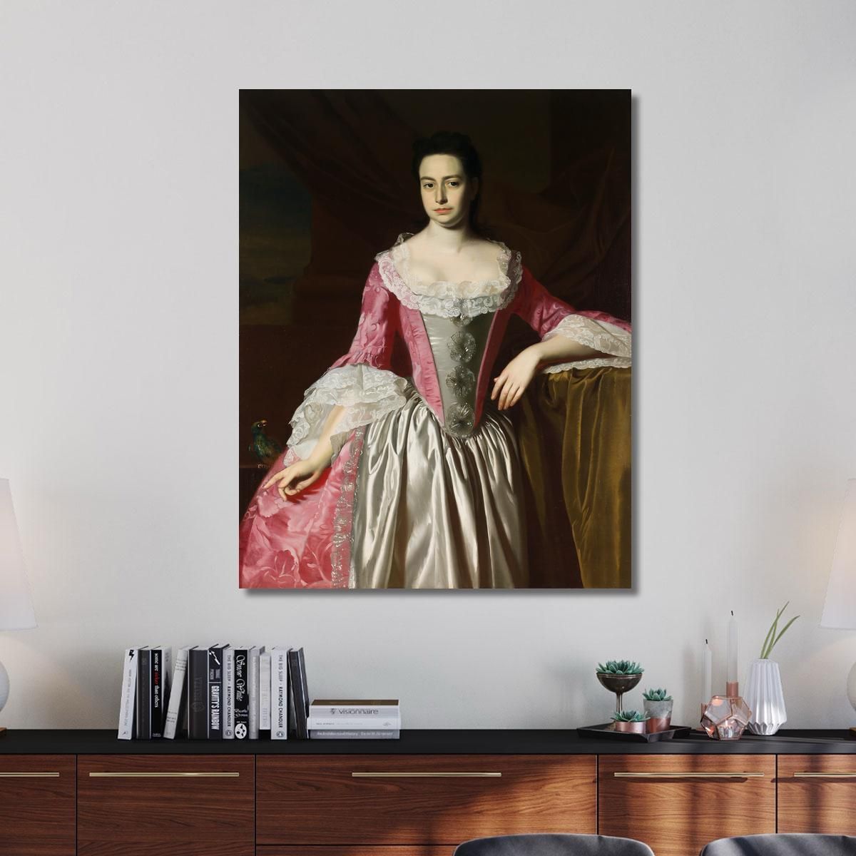 Eunice Dennie Burr John Singleton Copley jsg17 canvas print 