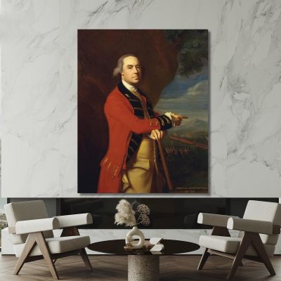 General Thomas Gage John Singleton Copley jsg18 canvas print 