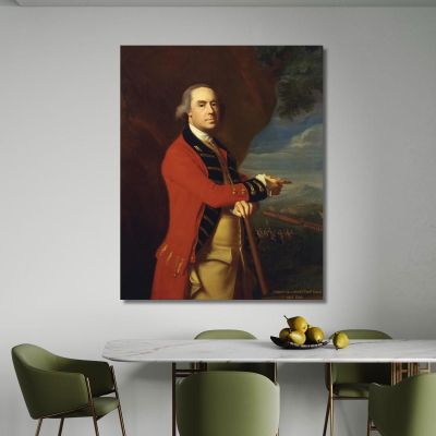 General Thomas Gage John Singleton Copley jsg18 canvas print 