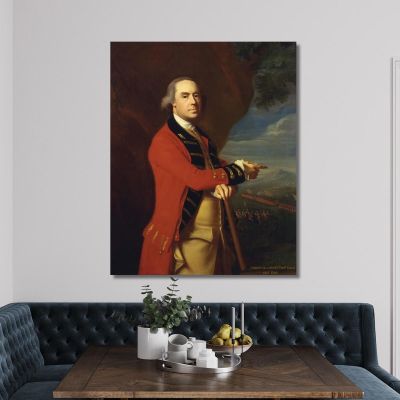 General Thomas Gage John Singleton Copley jsg18 canvas print 