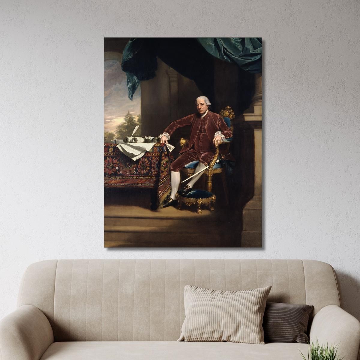 Henry Laurens John Singleton Copley jsg24 canvas print 