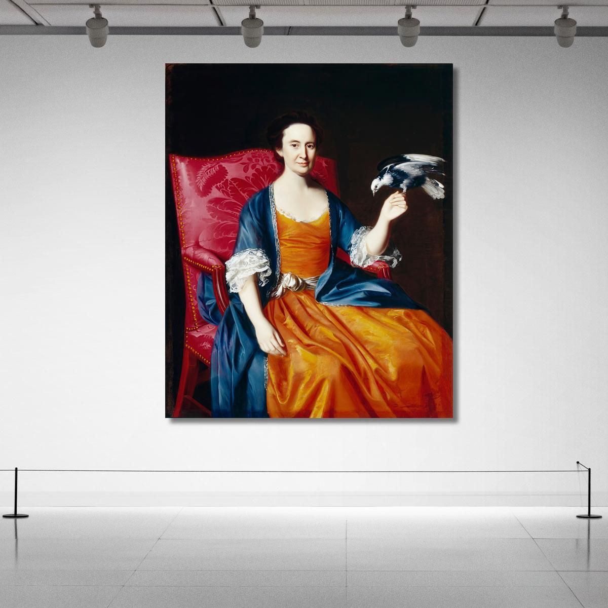 Mrs. Benjamin Hallowell John Singleton Copley jsg35 canvas print 