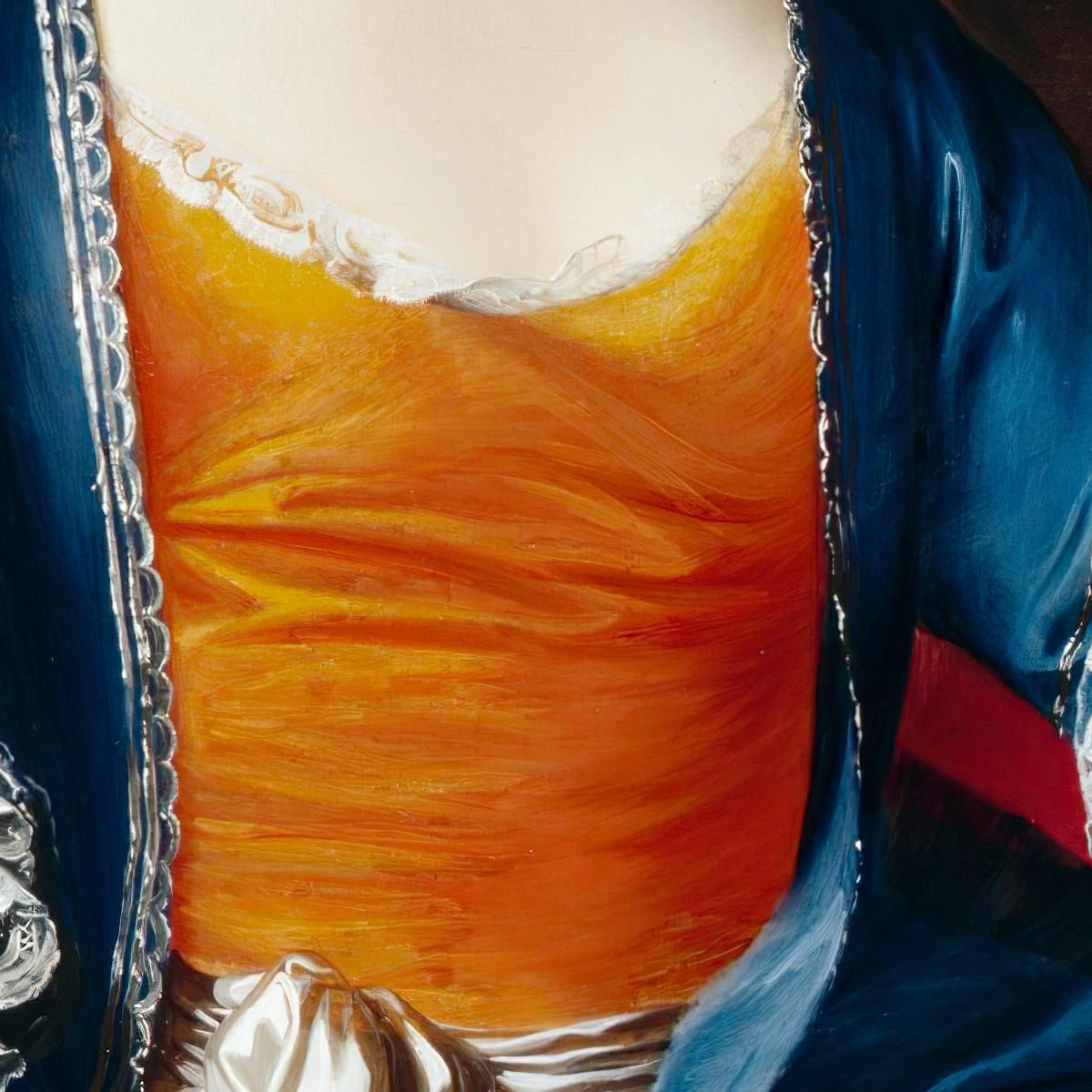 Mrs. Benjamin Hallowell John Singleton Copley jsg35 canvas print