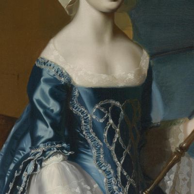 Mrs. Benjamin Pickman Mary Toppan John Singleton Copley jsg36 canvas print